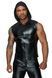 Мужская безрукавка с капюшоном Noir Handmade H062 Hooded Shirt, S, мокрый эффект