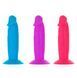 Набір фалоімітаторів ADDICTION Silly Willy 3.3&rdquo; Silicone Dildo, 3 кольори, 12 шт