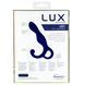 Масажер простати Lux Active LX1 Anal Trainer 5.75&Prime;, Dark Blue, віброкуля в комплекті