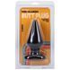Анальна пробка Doc Johnson Smooth Classic Large - Black, макс. діаметр 5,7 см