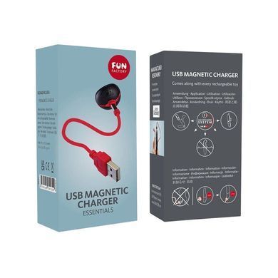 Магнитный кабель для зарядки Fun Factory USB MAGNETIC CHARGER, с индикатором