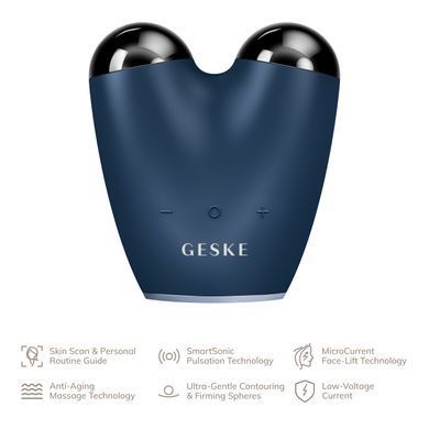 Мікрострумовий підтягувач обличчя GESKE MicroCurrent Face-Lifter 6в1 midnight