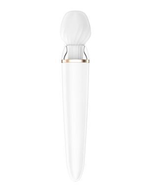 Смарт вибромассажер со сменной головкой Satisfyer Double Wand-er
