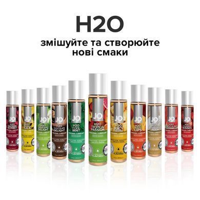 Змазка на водній основі JO H2O &mdash; Tropical Passion (60 мл) без цукру, рослинний гліцерин