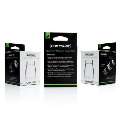 Адаптер Quickshot для Fleshlight Shower Mount Adapter для соединения Квикшота с креплением-присоской