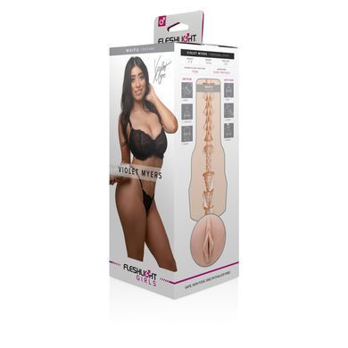Мастурбатор Fleshlight Girls: Violet Myers &ndash; Waifu, со слепка вагины, очень нежный