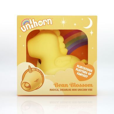 Вібратор-єдиноріжка Unihorn &ndash; Bean Blossom, пульсівний язичок