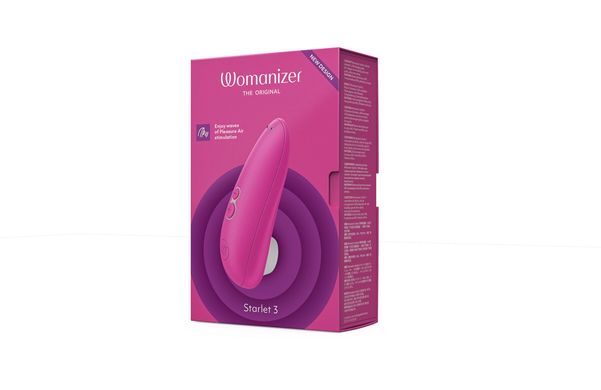 Вакуумний кліторальний стимулятор Womanizer Starlet 3 PINK