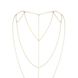 Цепочка для спины Bijoux Indiscrets Magnifique Back and Cleavage Chain - Gold, украшение для тела