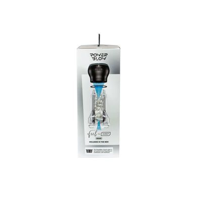 Мастурбатор Kiiroo Feel Pocket Crystal зі всмоктувальною інтерактивною насадкою PowerBlow Combo Set