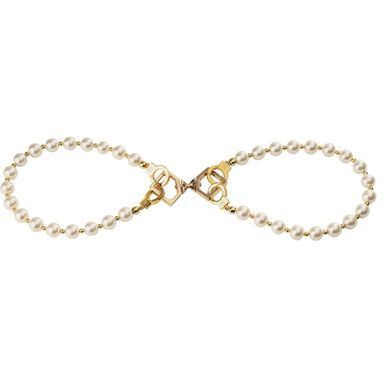 Перлинні наручники та поножі LOCKINK Pearl Handcuffs & Anklecuffs