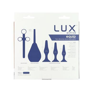 Набір анальних іграшок для новачків Lux Active &ndash; Equip &ndash; Silicone Anal Training Kit