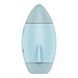 Вакуумний стимулятор з вібрацією Satisfyer Mission Control Blue, 2 незалежні мотори