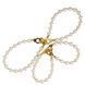 Перлинні наручники та поножі LOCKINK Pearl Handcuffs & Anklecuffs
