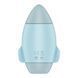 Вакуумний стимулятор з вібрацією Satisfyer Mission Control Blue, 2 незалежні мотори