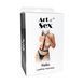 Женская портупея Art of Sex - Keliya, натуральная кожа, размер XS-2XL, цвет черный