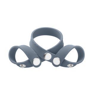 Эрекционное кольцо с разделителем мошонки Boners 8-Style Ball Splitter