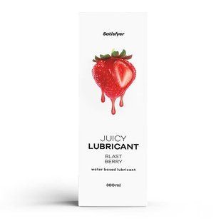 Лубрикант на водній основі Satisfyer Juicy Lubricant Blast Berry water based 300 мл
