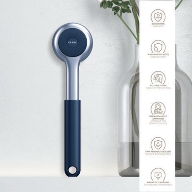 Ультразвукова щітка для всього тіла GESKE Sonic Full-Body Brush&Intensive Exfoliator 8в1 midnight