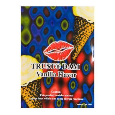 Латексная салфетка Latex Dental Dams Vanilla 1 шт
