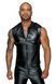 Чоловіча безрукавка з капюшоном Noir Handmade H062 Hooded Shirt, XL, мокрий ефект