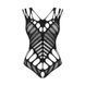 Боді з великими вирізами Obsessive B139 crotchless teddy S/M/L, з доступом