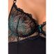 Корсет з пажами Passion Exclusive FLORIS CORSET L/XL, black, трусики