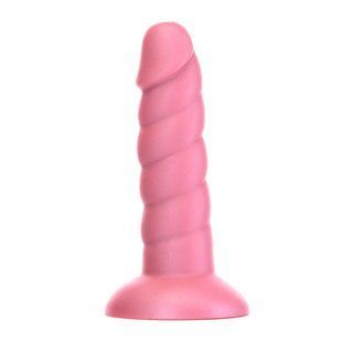 Фалоімітатор Fantasy by Addiction Unicorn Dildo 5.5&rdquo; Pink, віброкуля в подарунок