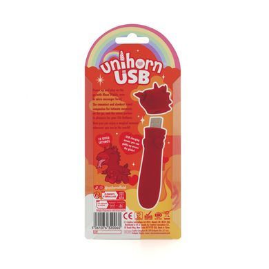 Вибратор-единорожка Unihorn USB Bullet - Blaze Diablo вибропуля, USB зарядка