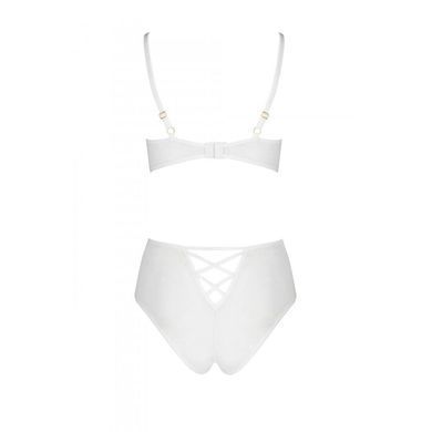 Еротичний комплект з малюнком Passion LOVELIA BIKINI XXL/XXXL, white