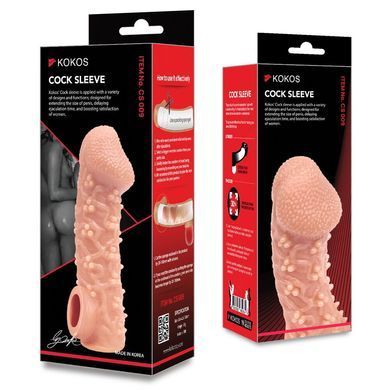 Насадка на член Kokos Cock Sleeve CS 009 M