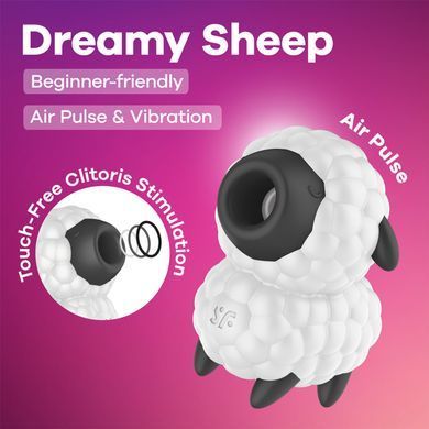 Вакуумний кліторальний стимулятор Satisfyer Dreamy Sheep