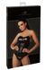 Корсет Noir Handmade F334 Powerwetlook corset - XXL