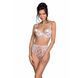 Еротичний комплект з малюнком Passion LOVELIA BIKINI XXL/XXXL, white
