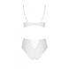 Еротичний комплект з малюнком Passion LOVELIA BIKINI XXL/XXXL, white