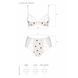 Еротичний комплект з малюнком Passion LOVELIA BIKINI XXL/XXXL, white