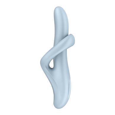 Вібратор з ротацією Satisfyer Heat Flex 4 Blue, підігрів до 39&deg;C