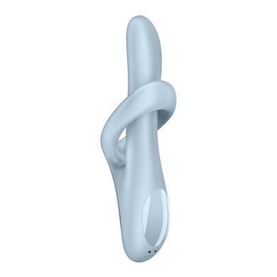 Вібратор з ротацією Satisfyer Heat Flex 4 Blue, підігрів до 39&deg;C