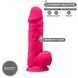 Фалоімітатор SilexD Norman Pink (MODEL 4 size 8.5in), двошаровий, силікон + Silexpan, діаметр 5 см