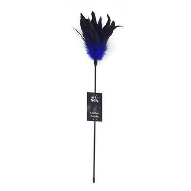 Лоскітка з пером півня Art of Sex &ndash; Feather Paddle, синя