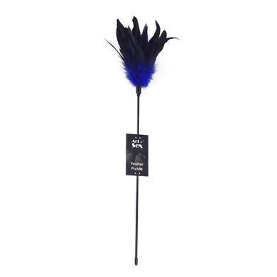 Лоскітка з пером півня Art of Sex &ndash; Feather Paddle, синя