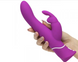 Вібратор кролик із поступальними рухами Happy Rabbit Curve Thrusting
