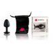 Анальна пробка Dorcel Geisha Plug Diamond L з кулькою всередині, створює вібрації, макс. діаметр 4см
