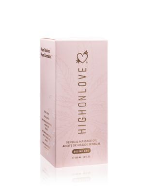 Масажна олія з CBD Sensual Massage Oil Sugar High, 100 мл HighOnLove (Канада)