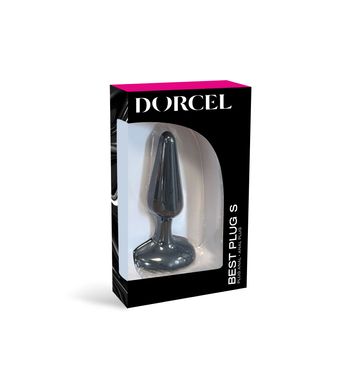 Анальна пробка Dorcel Best Plug S м'який soft-touch силікон, макс. діаметр 3,1см