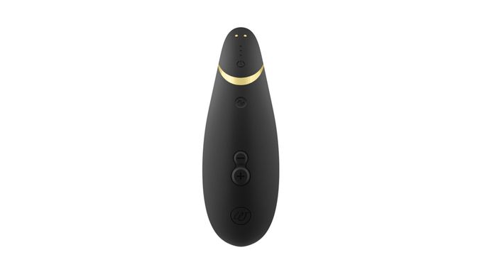 Вакуумный клиторальный стимулятор Womanizer Premium 2 - Black, функции Autopilot и Smart Silence