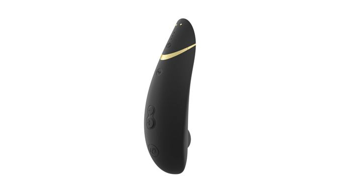 Вакуумний кліторальний стимулятор Womanizer Premium 2 - Black, функції Autopilot та Smart Silence