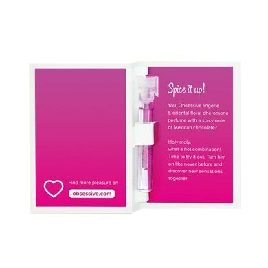 Пробник духов с феромонами Obsessive Perfume Spicy &ndash; sample (1 мл)