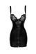 Сукня з мокрим ефектом Noir Handmade F254 Powerwetlook mini-dress, S