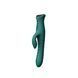 Пульсатор-кролик с вибрацией Zalo Mose 2 Turquoise Green
